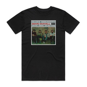 John Mayall and The Bluesbreakers Blues Breakers With Eric Clapton Album Cover T-Shirt Black