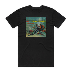 John Barry Thunderball Album Cover T-Shirt Black John Barry Thunderball Album Cover T-Shirt Black