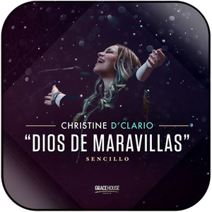 Christine DClario Dios De Maravillas Album Cover Sticker Christine DClario Dios De Maravillas Album Cover Sticker
