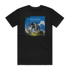 Joris de Man Horizon Zero Dawn Original Soundtrack Album Cover T-Shirt Black Joris de Man Horizon Zero Dawn Original Soundtrack Album Cover T-Shirt Black