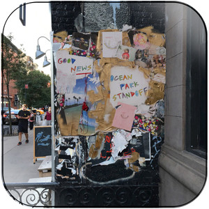 Ocean Park Standoff Good News Album Cover Sticker Ocean Park Standoff Good News Album Cover Sticker