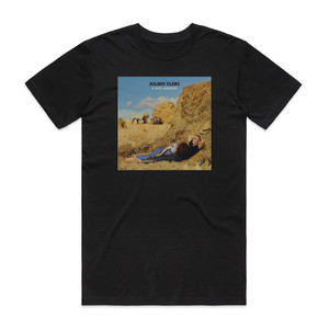 Julien Clerc Nos Amours 1 Album Cover T-Shirt Black Julien Clerc Nos Amours 1 Album Cover T-Shirt Black
