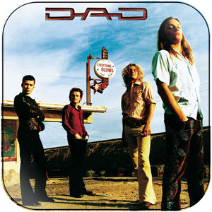 D-A-D Everything Glows Album Cover Sticker D-A-D Everything Glows Album Cover Sticker