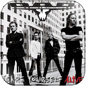 D-A-D Scare Yourself Alive Album Cover Sticker