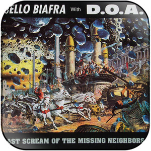 DOA Last Scream Of The Missing Neighbors Album Cover Sticker DOA Last Scream Of The Missing Neighbors Album Cover Sticker