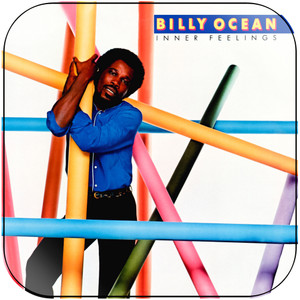 Billy Ocean Inner Feelings Album Cover Sticker Billy Ocean Inner Feelings Album Cover Sticker
