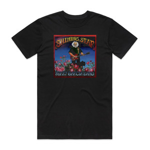 Jerry Garcia Band Shining Star Album Cover T-Shirt Black