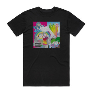 Junior Senior D D Dont Dont Stop The Beat Album Cover T-Shirt Black Junior Senior D D Dont Dont Stop The Beat Album Cover T-Shirt Black