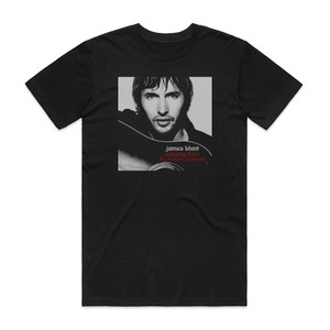 James Blunt Chasing Time The Bedlam Sessions Album Cover T-Shirt Black