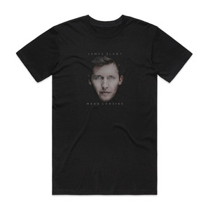 James Blunt Moon Landing 1 Album Cover T-Shirt Black