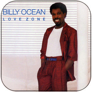 Billy Ocean Love Zone Album Cover Sticker Billy Ocean Love Zone Album Cover Sticker