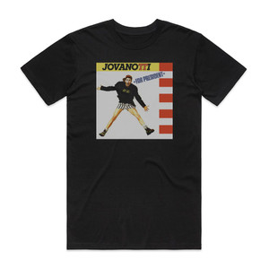 Jovanotti Jovanotti For President Album Cover T-Shirt Black