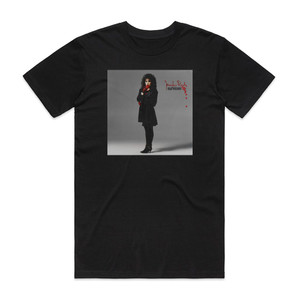 Jennifer Rush Heart Over Mind Album Cover T-Shirt Black Jennifer Rush Heart Over Mind Album Cover T-Shirt Black