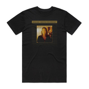 Joan Baez Diamonds Rust Album Cover T-Shirt Black