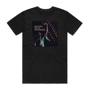 Joan Baez Live At Woodstock Album Cover T-Shirt Black