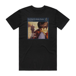 James Horner Searching For Bobby Fischer Album Cover T-Shirt Black James Horner Searching For Bobby Fischer Album Cover T-Shirt Black
