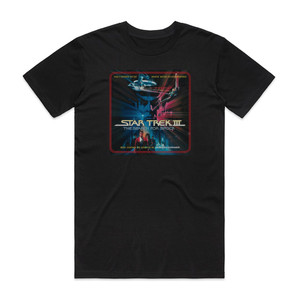 James Horner Star Trek Iii The Search For Spock Album Cover T-Shirt Black James Horner Star Trek Iii The Search For Spock Album Cover T-Shirt Black