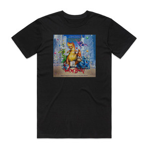 James Horner Were Back A Dinosaurs Story Album Cover T-Shirt Black James Horner Were Back A Dinosaurs Story Album Cover T-Shirt Black