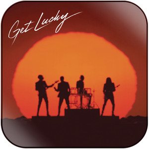 Daft Punk Get Lucky Album Cover Sticker Daft Punk Get Lucky Album Cover Sticker