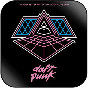 Daft Punk Harder Better Faster Stronger-1 Album Cover Sticker