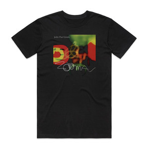 John Paul Jones Zooma Album Cover T-Shirt Black John Paul Jones Zooma Album Cover T-Shirt Black