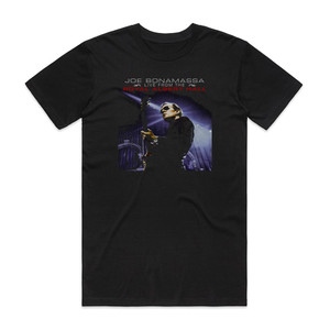 Joe Bonamassa Live From The Royal Albert Hall Album Cover T-Shirt Black
