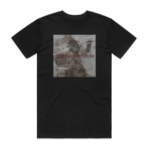 Joe Bonamassa Blues Deluxe Album Cover T-Shirt Black Joe Bonamassa Blues Deluxe Album Cover T-Shirt Black