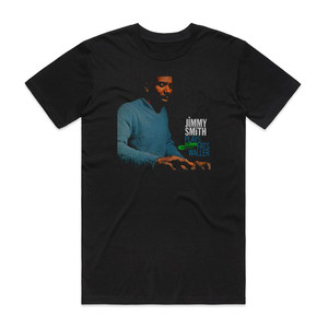 Jimmy Smith Plays Fats Waller Album Cover T-Shirt Black