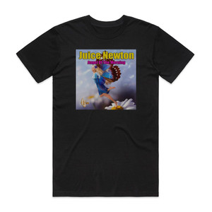 Juice Newton Angel Album Cover T-Shirt Black Juice Newton Angel Album Cover T-Shirt Black