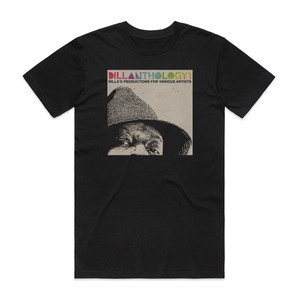 J Dilla Dillanthology Album Cover T-Shirt Black