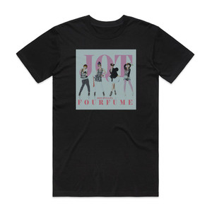 JQT Fourfume Album Cover T-Shirt Black JQT Fourfume Album Cover T-Shirt Black