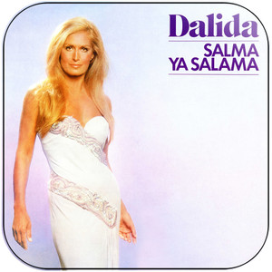 Dalida Salma Ya Salama Album Cover Sticker Dalida Salma Ya Salama Album Cover Sticker