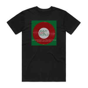 Jimmy Eat World Christmas Ep Album Cover T-Shirt Black Jimmy Eat World Christmas Ep Album Cover T-Shirt Black