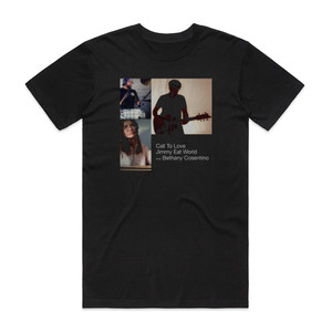 Jimmy Eat World Call To Love Album Cover T-Shirt Black Jimmy Eat World Call To Love Album Cover T-Shirt Black