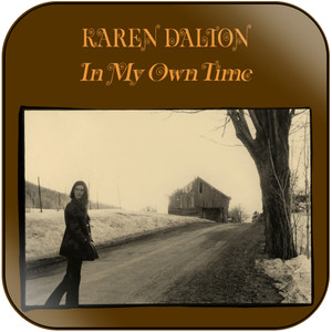Karen Dalton In My Own Time Album Cover Sticker Karen Dalton In My Own Time Album Cover Sticker