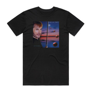 Jean-Luc Ponty Life Enigma Album Cover T-Shirt Black Jean-Luc Ponty Life Enigma Album Cover T-Shirt Black