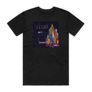 JJ Cale Travel Log Album Cover T-Shirt Black JJ Cale Travel Log Album Cover T-Shirt Black