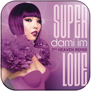 Dami Im Super Love-1 Album Cover Sticker