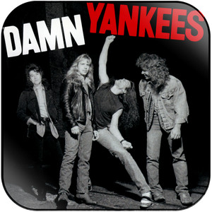 Damn Yankees Damn Yankees Album Cover Sticker Damn Yankees Damn Yankees Album Cover Sticker