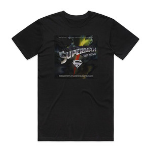 John Williams Superman Ii 1 Album Cover T-Shirt Black