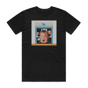 John Williams Home Alone Album Cover T-Shirt Black John Williams Home Alone Album Cover T-Shirt Black