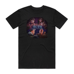 Jinjer Alive In Melbourne Album Cover T-Shirt Black Jinjer Alive In Melbourne Album Cover T-Shirt Black