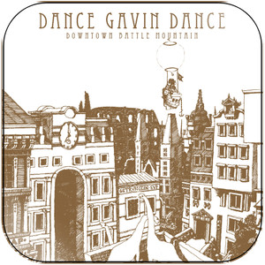 Dance Gavin Dance Downtown Battle Mountain Album Cover Sticker Dance Gavin Dance Downtown Battle Mountain Album Cover Sticker