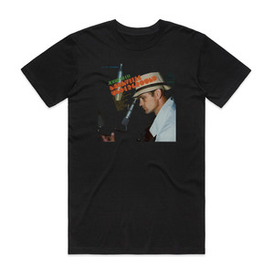 Jerry Reed Nashville Underground Album Cover T-Shirt Black Jerry Reed Nashville Underground Album Cover T-Shirt Black