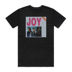 Joy Joy 1 Album Cover T-Shirt Black Joy Joy 1 Album Cover T-Shirt Black