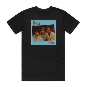 Joy Hello Album Cover T-Shirt Black Joy Hello Album Cover T-Shirt Black