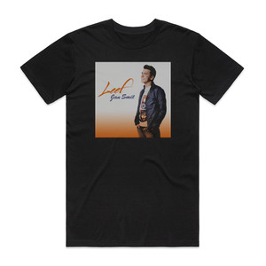 Jan Smit Leef Album Cover T-Shirt Black Jan Smit Leef Album Cover T-Shirt Black