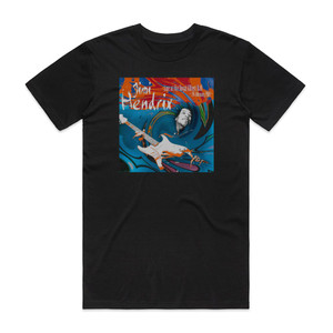 Jimi Hendrix Live At The Royal Albert Hall Album Cover T-Shirt Black Jimi Hendrix Live At The Royal Albert Hall Album Cover T-Shirt Black