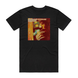 Jimi Hendrix Burning Desire Album Cover T-Shirt Black Jimi Hendrix Burning Desire Album Cover T-Shirt Black