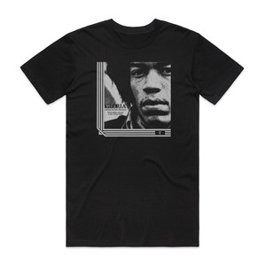 Jimi Hendrix Gloria 3 Album Cover T-Shirt Black Jimi Hendrix Gloria 3 Album Cover T-Shirt Black